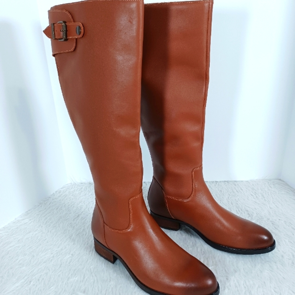 Steve Madden Edie leather riding boots